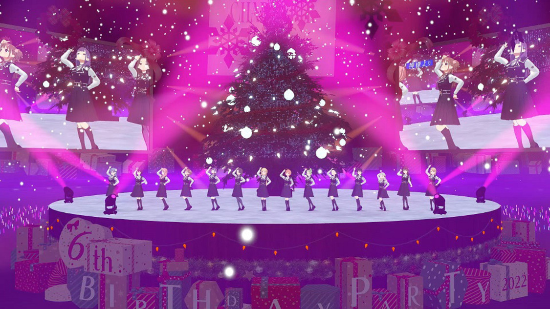 22/7＜22/7 CHARACTER LIVE -6th BIRTHDAY PARTY 2022-＞（2022年12月24日）より