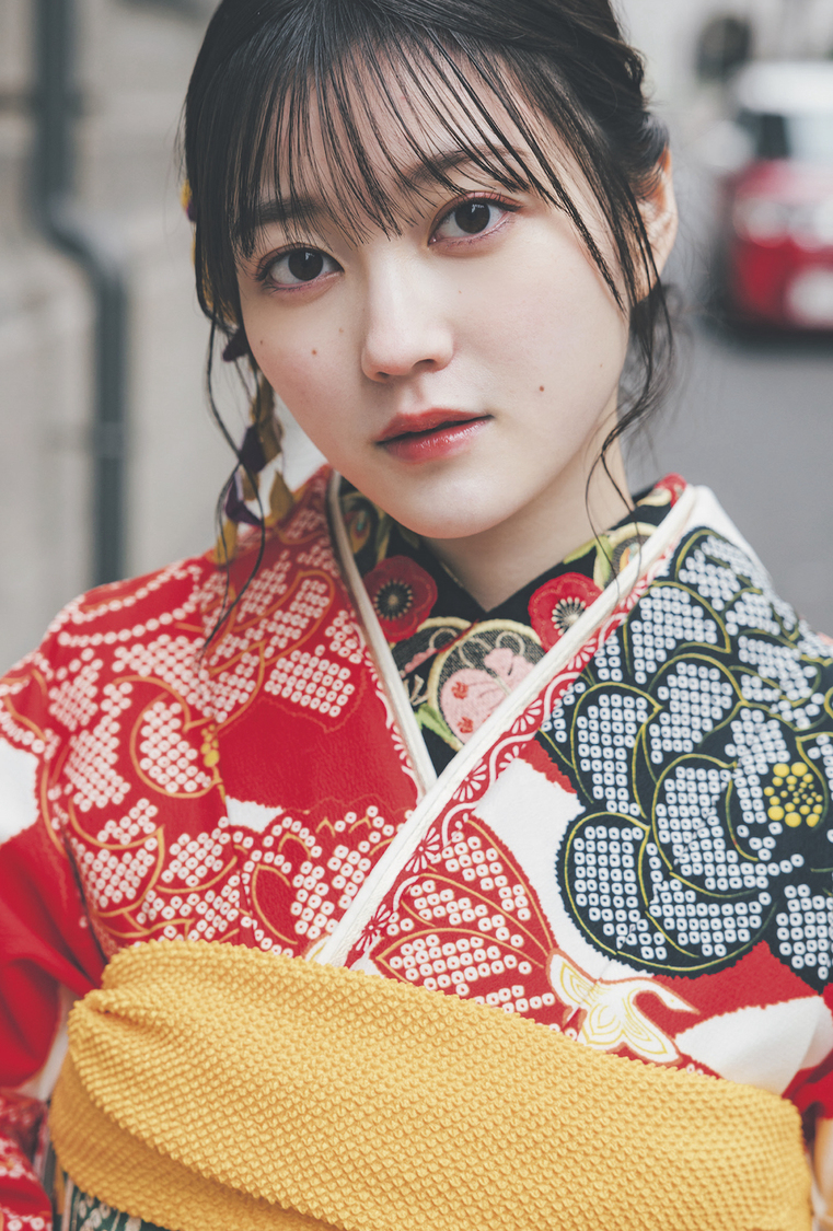 『20±SWEET[トゥエンティ・スウィート] 2023 JANUARY』ローソンエンタテインメント購入特典ポストカード【幸阪茉里乃（櫻坂46）】