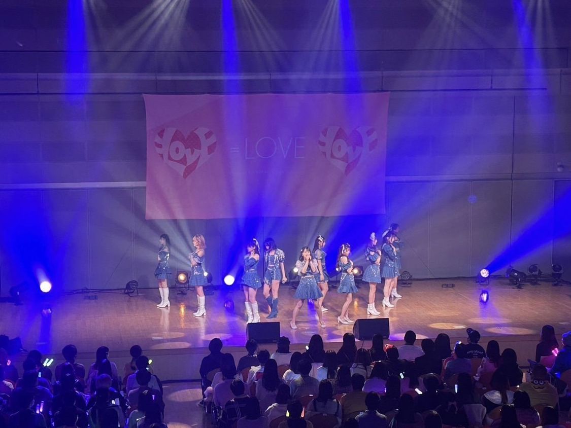 ＝LOVE＜12thシングル『Be Selfish』発売記念スペシャルライブ＞名古屋デザインホール（2023年1月7日）