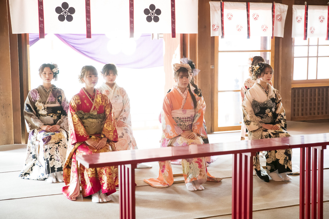 NMB48＜新成人メンバー「はたちのつどい」＞大阪天満宮（2023年1月9日／©Showtitle）