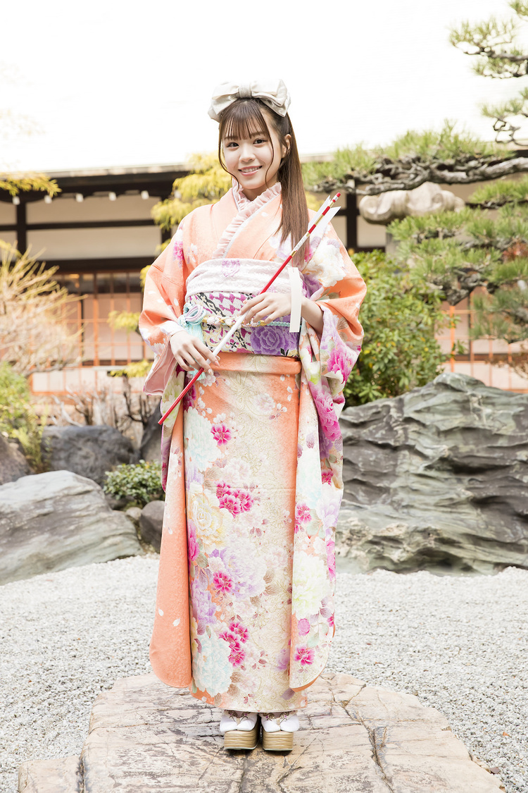 貞野遥香＜新成人メンバー「はたちのつどい」＞大阪天満宮（2023年1月9日／©Showtitle）