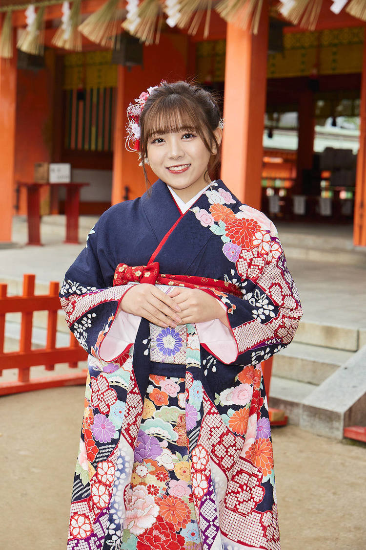 武田智加＜HKT48 成人式＞住吉神社（2023年1月9日／©Mercury）