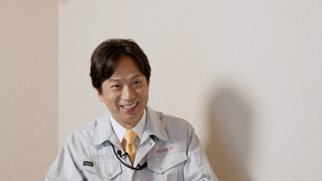 ハウスメイト新TV-CM『受験生のメイト』篇 椎名桔平メイキング＆インタビューカット