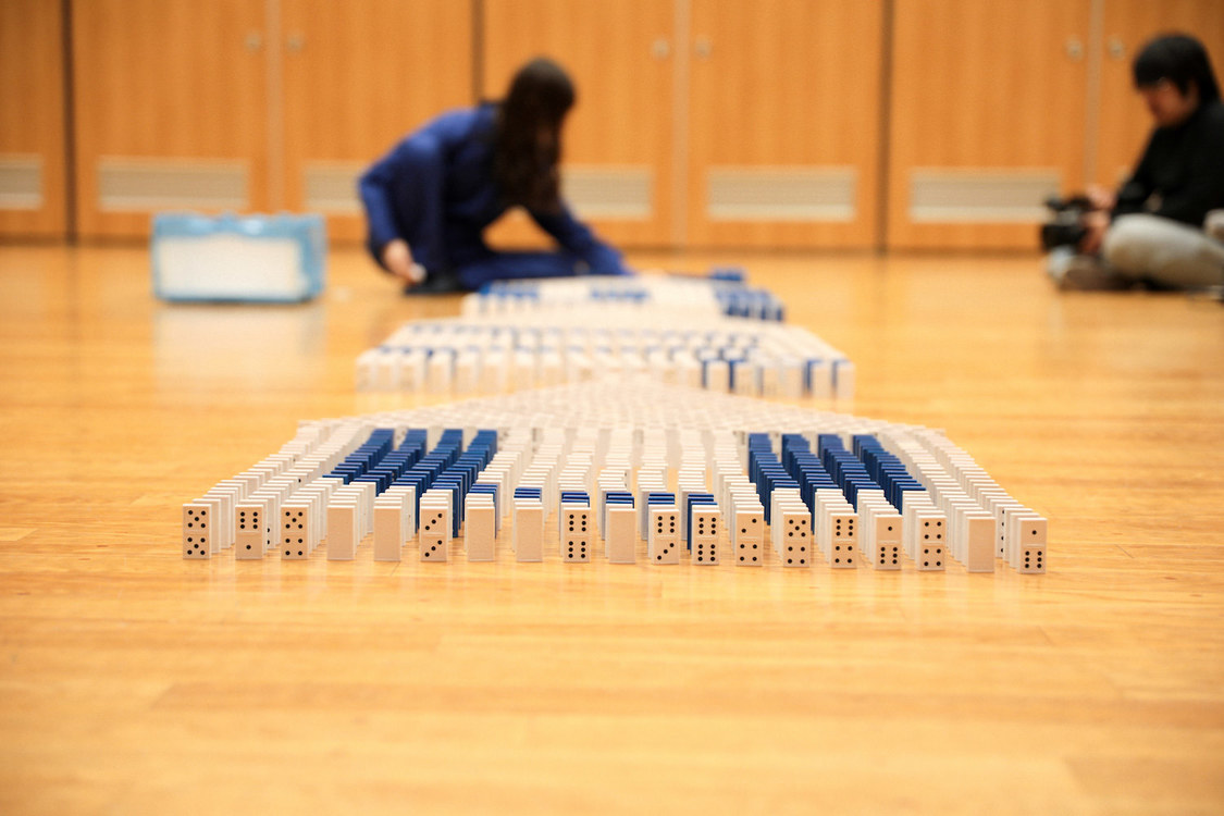 マジカル・パンチライン沖口優奈『ゆうなの那由多？超過酷！一万個ドミノライブツイスター』