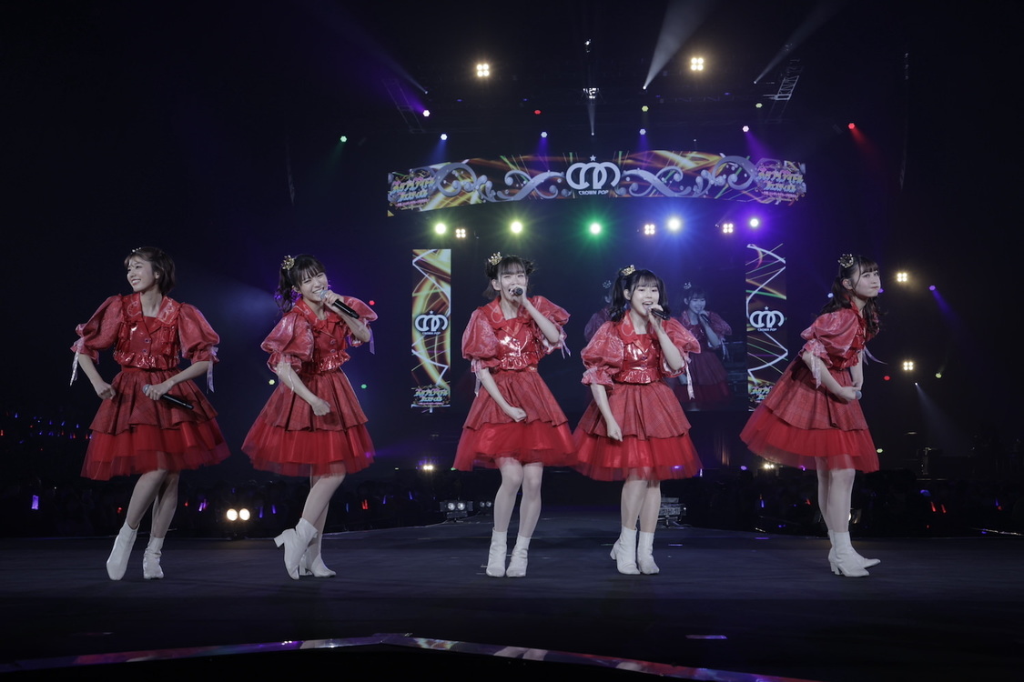 CROWN POP＜スタプラアイドルフェスティバル〜今宵、シンデレラグループが決まる〜powered by スタプラアイドルラジオ＞横浜アリーナ（2023年1月14日）