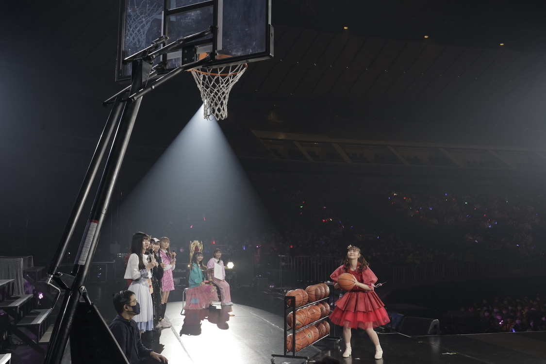 フリースロー対決＜スタプラアイドルフェスティバル〜今宵、シンデレラグループが決まる〜powered by スタプラアイドルラジオ＞横浜アリーナ（2023年1月14日）