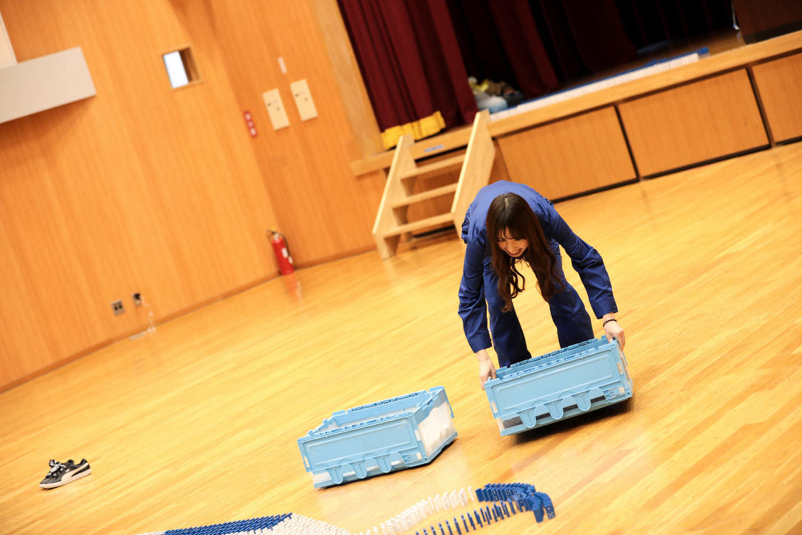 マジカル・パンチライン沖口優奈『ゆうなの那由多？超過酷！一万個ドミノライブツイスター』