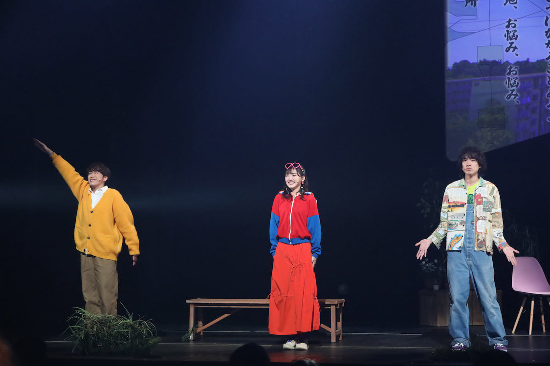 舞台＜ぴーすおぶけーき＞ゲネプロ｜天王洲銀河劇場（2023年1月19日／©NTV/AXON）