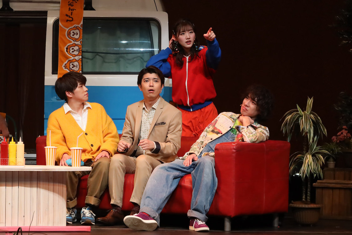 舞台＜ぴーすおぶけーき＞ゲネプロ｜天王洲銀河劇場（2023年1月19日／©NTV/AXON）