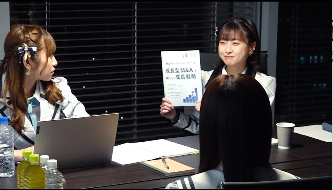 HKT48『M&Aベストパートナーズ』TV-CMメイキング映像より