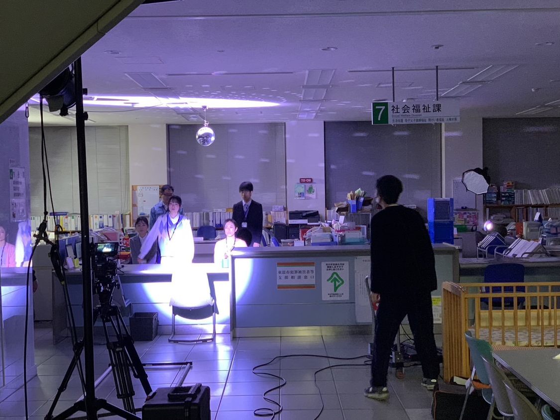 スペシャルムービー「東温ラブストーリー」オフショット