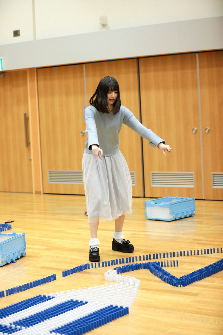 マジカル・パンチライン清水ひまわり『ゆうなの那由多？超過酷！一万個ドミノライブツイスター』