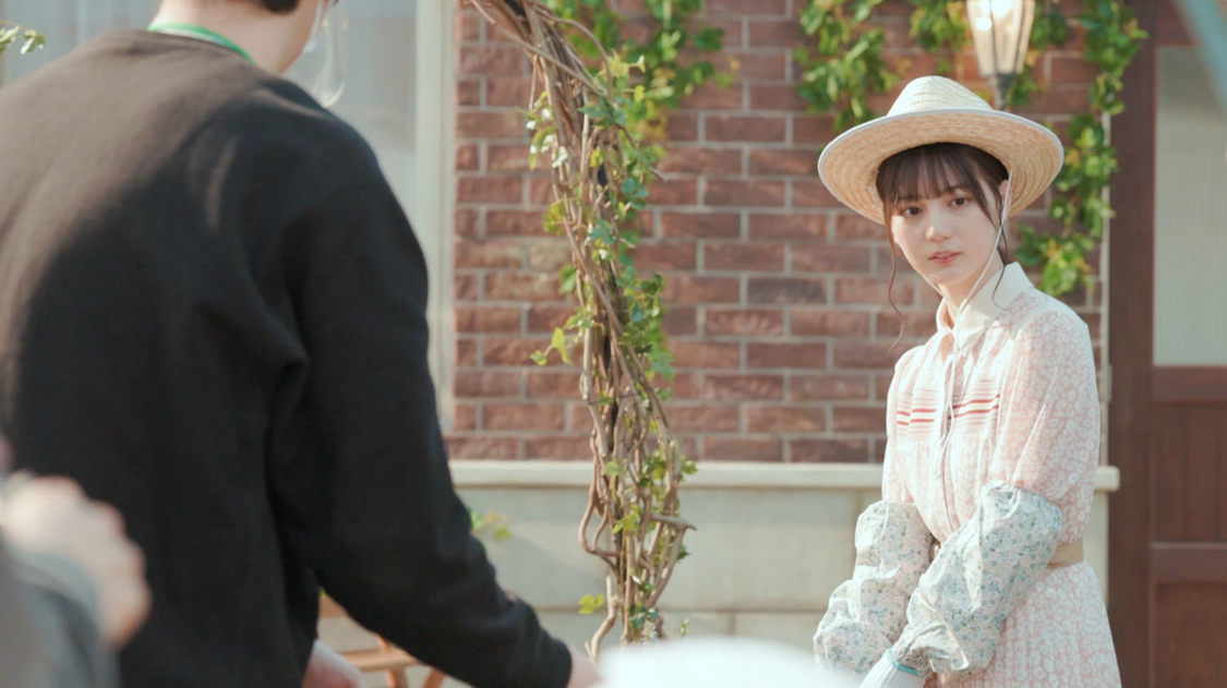 小坂菜緒（日向坂46）新TV-CM「CO2を減らすために」篇「すすめ、ゼロカーボン！」篇 メイキング画像