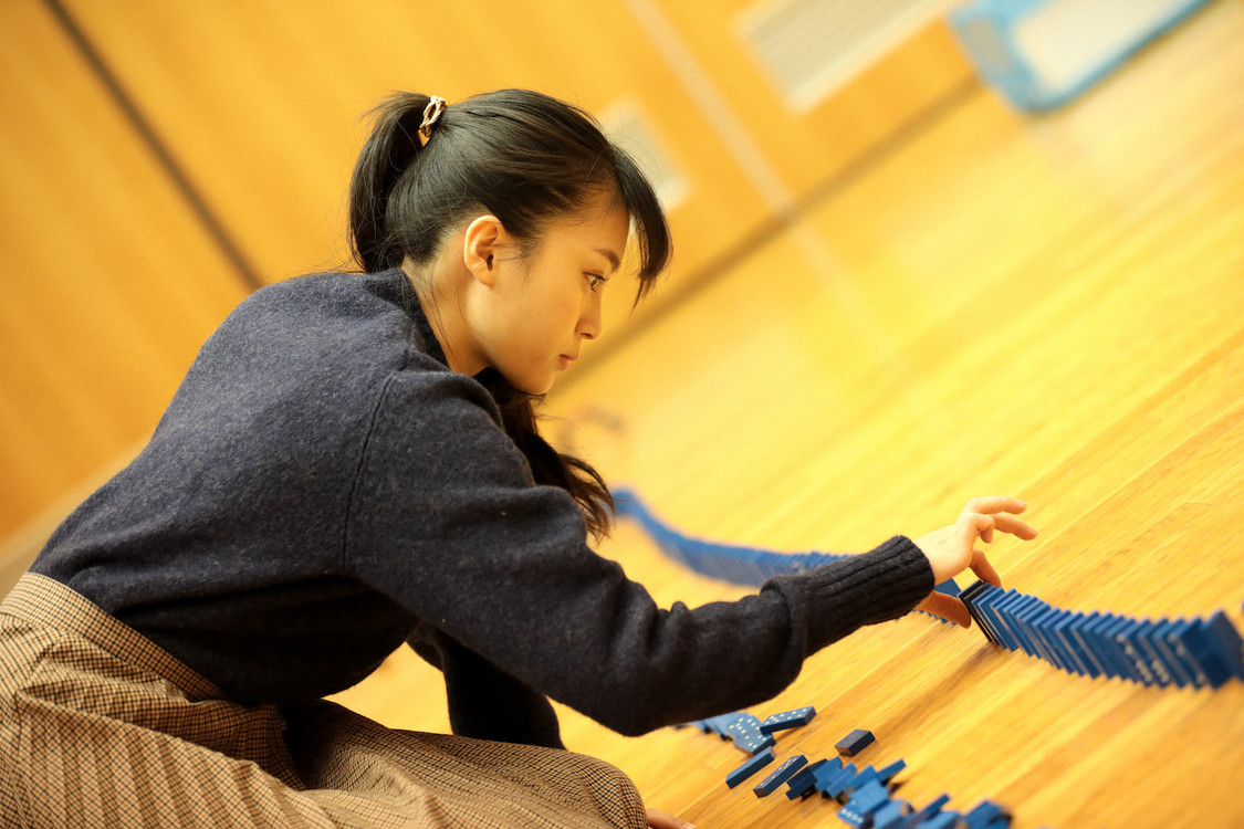 マジカル・パンチライン小山リーナ『ゆうなの那由多？超過酷！一万個ドミノライブツイスター』