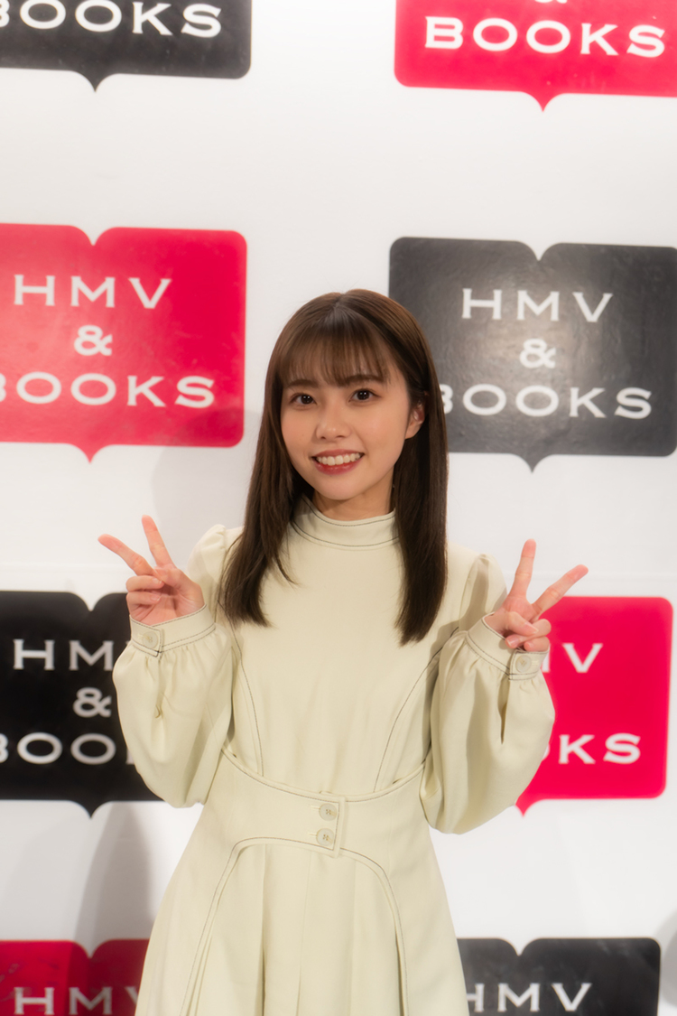 HKT48 地頭江音々＜1st写真集『彼女の名前』発売前記念イベント＞HMV HAKATA（2023年1月31）