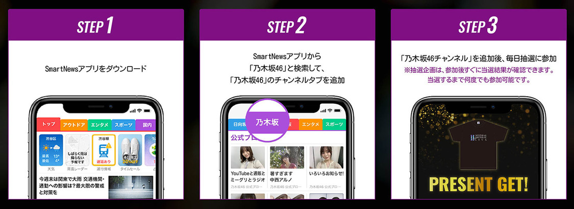 プレゼント抽選への参加方法