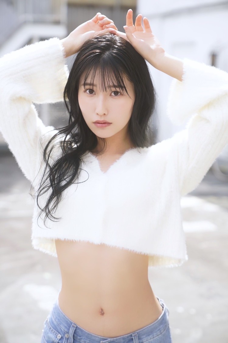 森嶋あんり（#2i2）『ヤングガンガン』アザーカット（撮影：佐藤佑一）