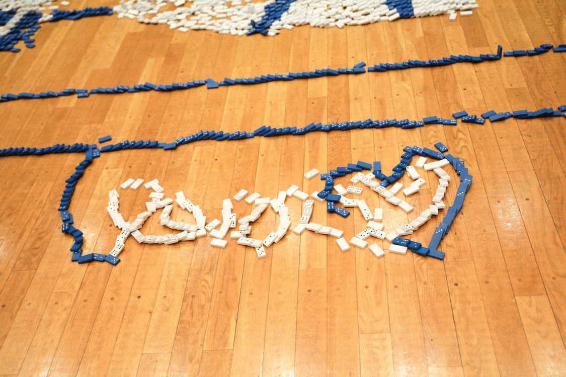 『ゆうなの那由多？超過酷！一万個ドミノライブツイスター』