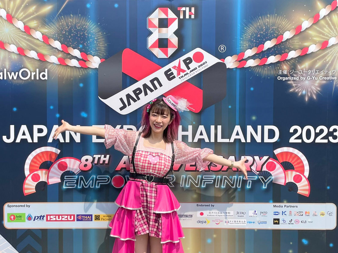 でか美ちゃん＜JAPAN EXPO THAILAND 2023＞タイ（バンコク）・セントラルワールド（2023年2月3日〜5日）