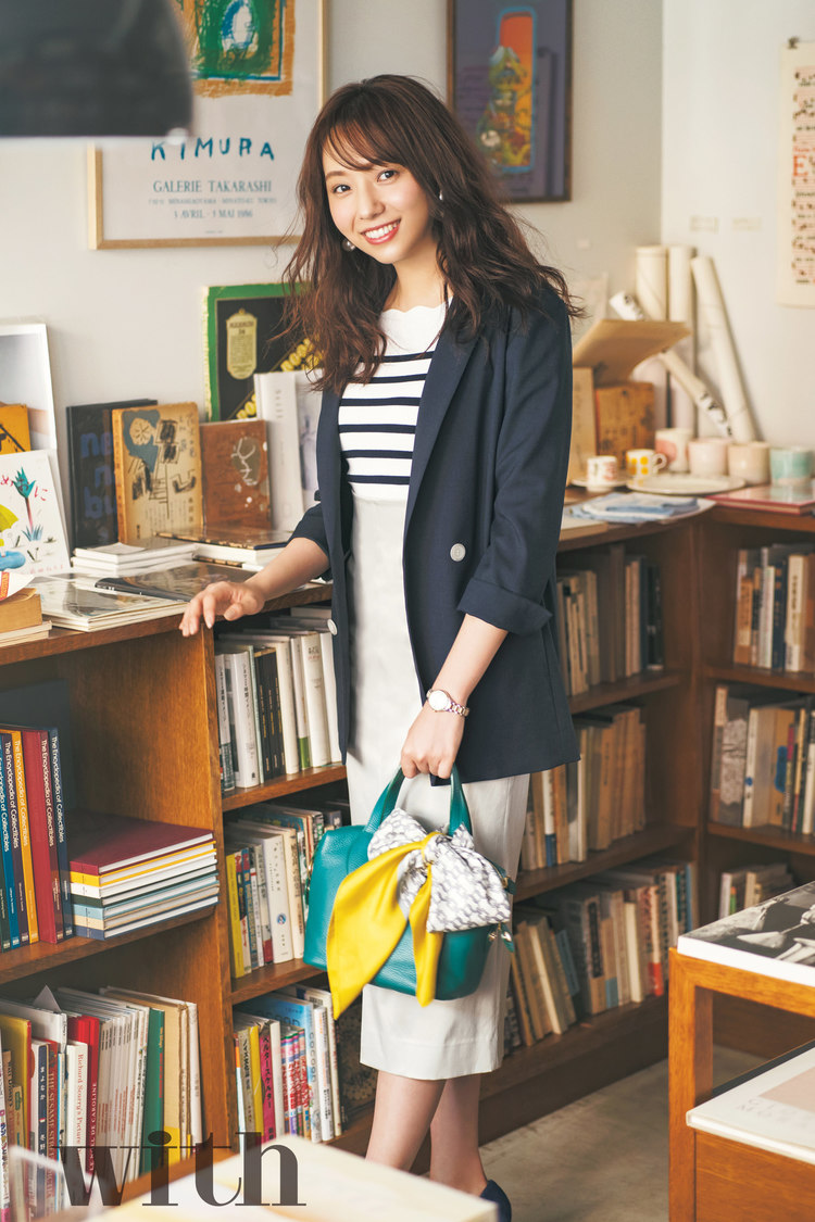 新内眞衣（乃木坂46）｜with2019年7月号