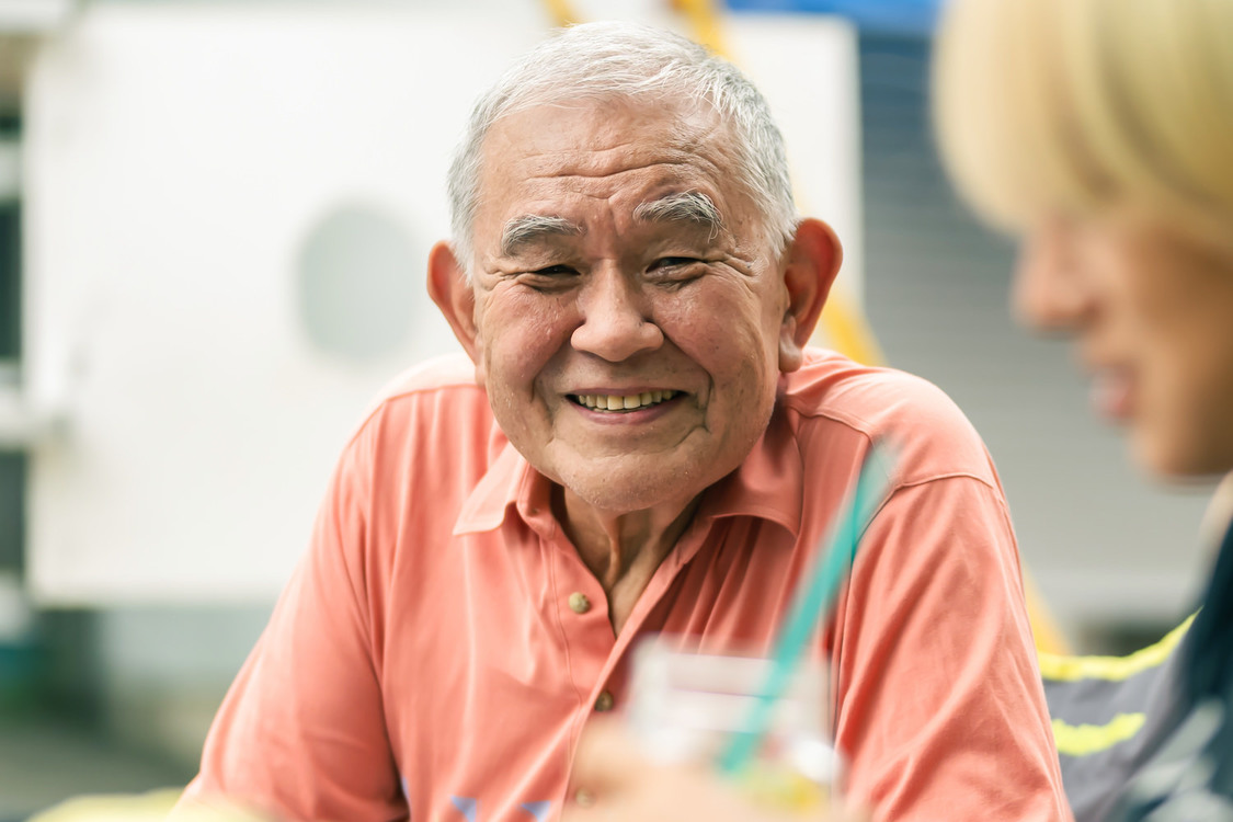 商店街のおじいさん・松本役／渡辺哲