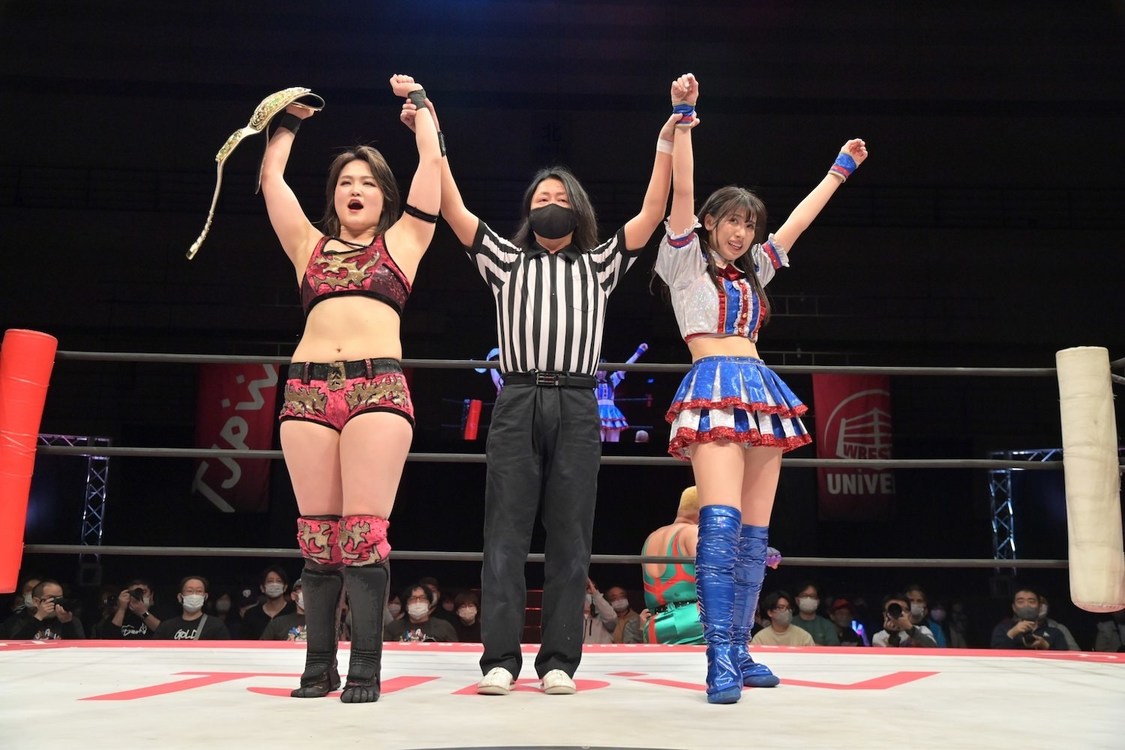 ＜TJPW CITY CIRCUIT WINTER～名古屋公演～＞名古屋国際会議場イベントホール（2023年2月18日／©東京女子プロレス）
