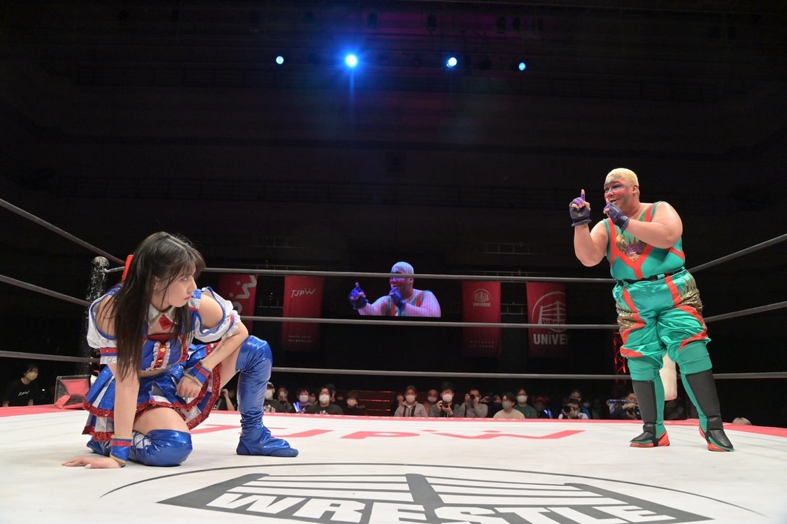 ＜TJPW CITY CIRCUIT WINTER～名古屋公演～＞名古屋国際会議場イベントホール（2023年2月18日／©東京女子プロレス）