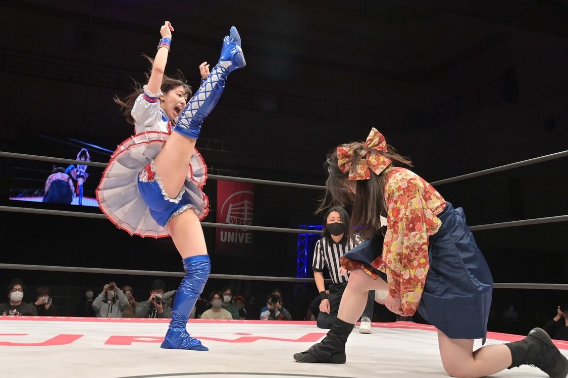 ＜TJPW CITY CIRCUIT WINTER～名古屋公演～＞名古屋国際会議場イベントホール（2023年2月18日／©東京女子プロレス）
