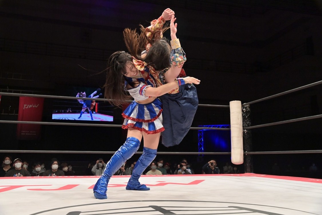 ＜TJPW CITY CIRCUIT WINTER～名古屋公演～＞名古屋国際会議場イベントホール（2023年2月18日／©東京女子プロレス）