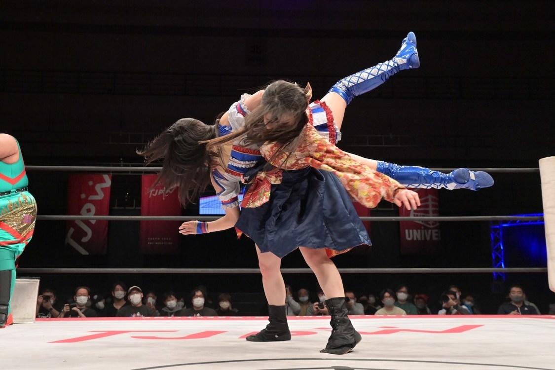 ＜TJPW CITY CIRCUIT WINTER～名古屋公演～＞名古屋国際会議場イベントホール（2023年2月18日／©東京女子プロレス）