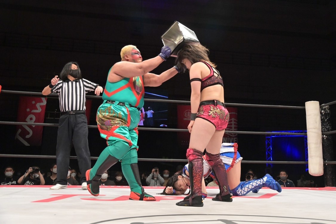 ＜TJPW CITY CIRCUIT WINTER～名古屋公演～＞名古屋国際会議場イベントホール（2023年2月18日／©東京女子プロレス）