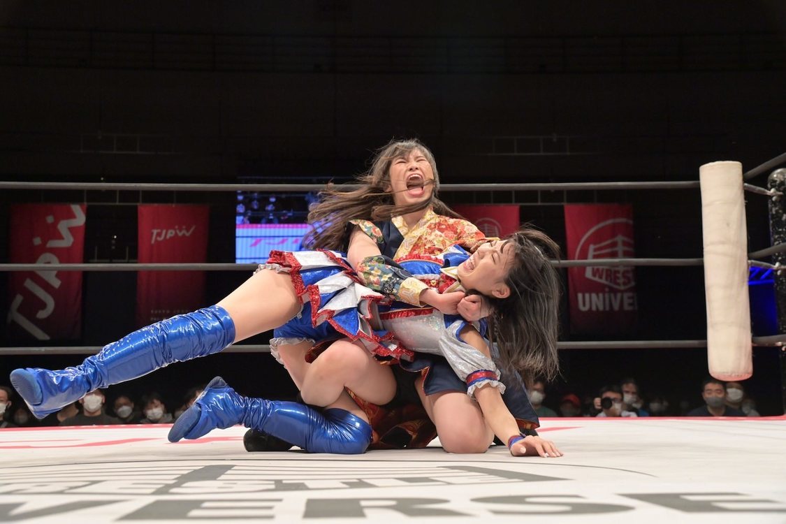 ＜TJPW CITY CIRCUIT WINTER～名古屋公演～＞名古屋国際会議場イベントホール（2023年2月18日／©東京女子プロレス）