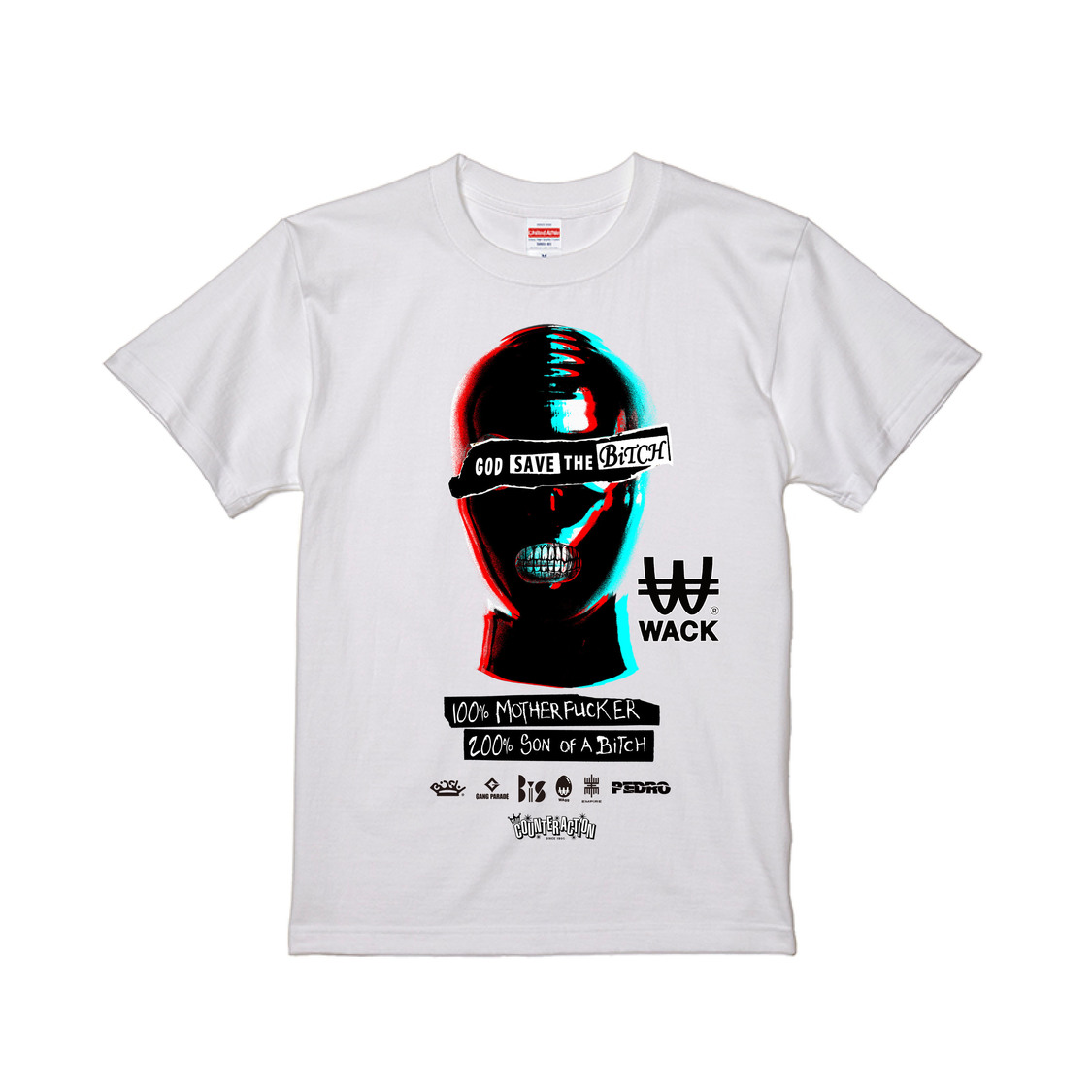 WACK×KLUB COUNTER ACTION　コラボTシャツ