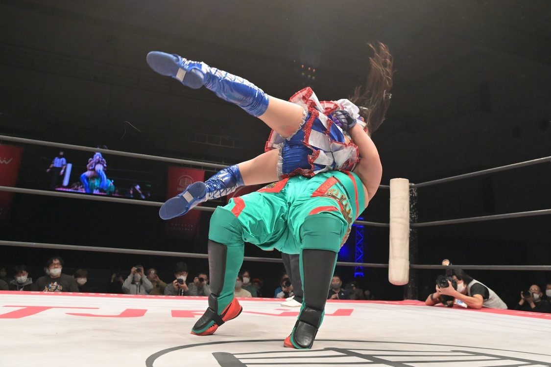 ＜TJPW CITY CIRCUIT WINTER～名古屋公演～＞名古屋国際会議場イベントホール（2023年2月18日／©東京女子プロレス）