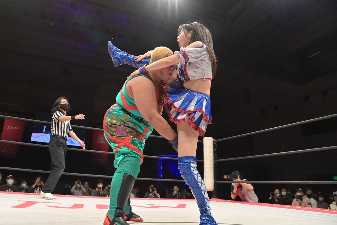 ＜TJPW CITY CIRCUIT WINTER～名古屋公演～＞名古屋国際会議場イベントホール（2023年2月18日／©東京女子プロレス）