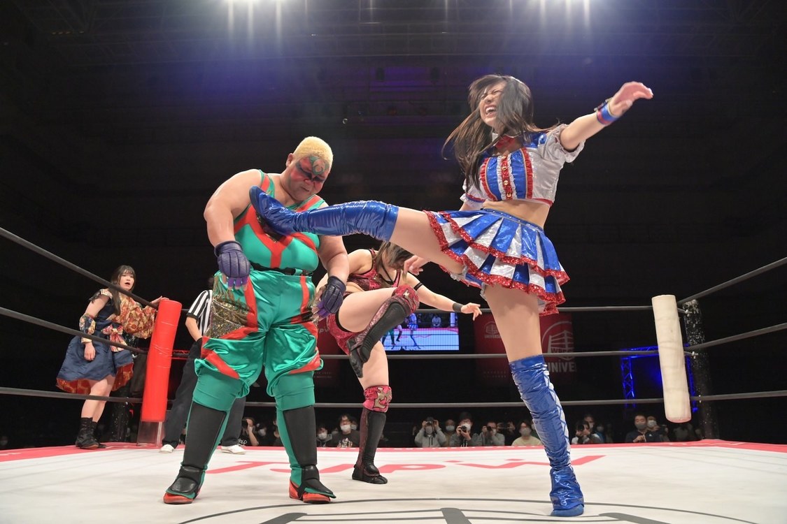 ＜TJPW CITY CIRCUIT WINTER～名古屋公演～＞名古屋国際会議場イベントホール（2023年2月18日／©東京女子プロレス）