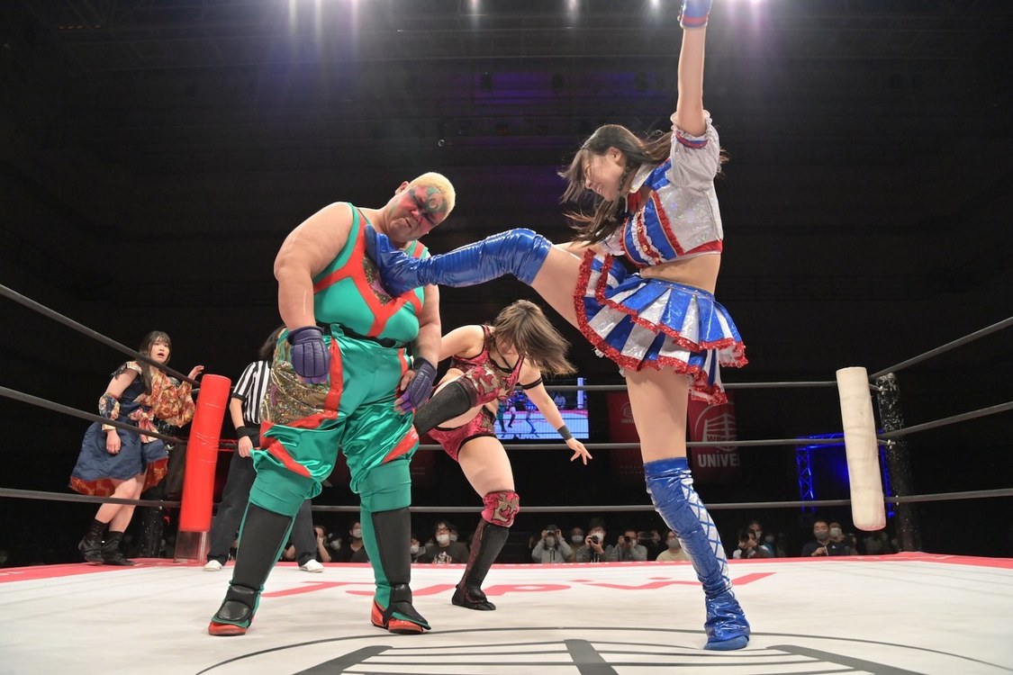 ＜TJPW CITY CIRCUIT WINTER～名古屋公演～＞名古屋国際会議場イベントホール（2023年2月18日／©東京女子プロレス）