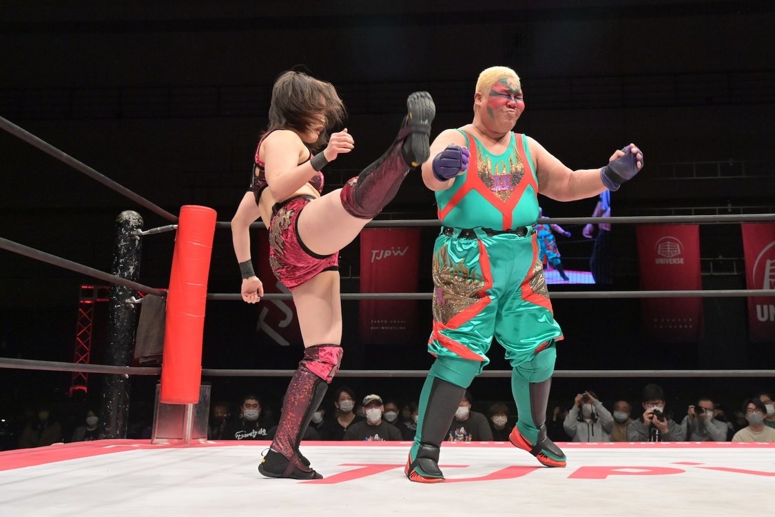 ＜TJPW CITY CIRCUIT WINTER～名古屋公演～＞名古屋国際会議場イベントホール（2023年2月18日／©東京女子プロレス）