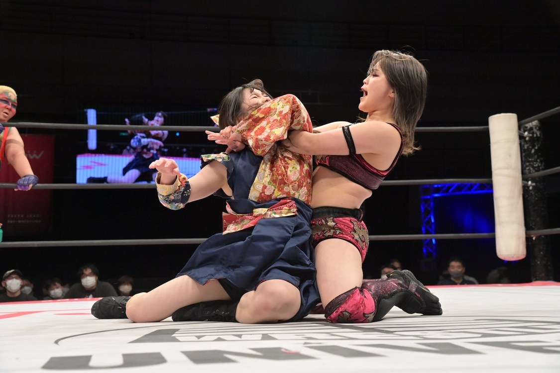 ＜TJPW CITY CIRCUIT WINTER～名古屋公演～＞名古屋国際会議場イベントホール（2023年2月18日／©東京女子プロレス）