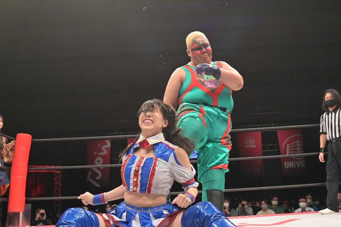 ＜TJPW CITY CIRCUIT WINTER～名古屋公演～＞名古屋国際会議場イベントホール（2023年2月18日／©東京女子プロレス）