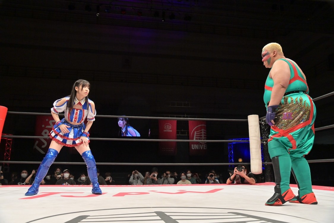 ＜TJPW CITY CIRCUIT WINTER～名古屋公演～＞名古屋国際会議場イベントホール（2023年2月18日／©東京女子プロレス）