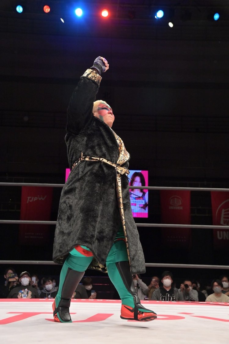 ＜TJPW CITY CIRCUIT WINTER～名古屋公演～＞名古屋国際会議場イベントホール（2023年2月18日／©東京女子プロレス）