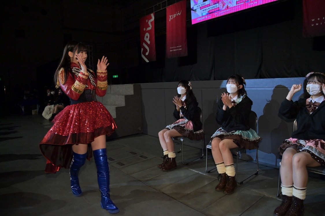＜TJPW CITY CIRCUIT WINTER～名古屋公演～＞名古屋国際会議場イベントホール（2023年2月18日／©東京女子プロレス）