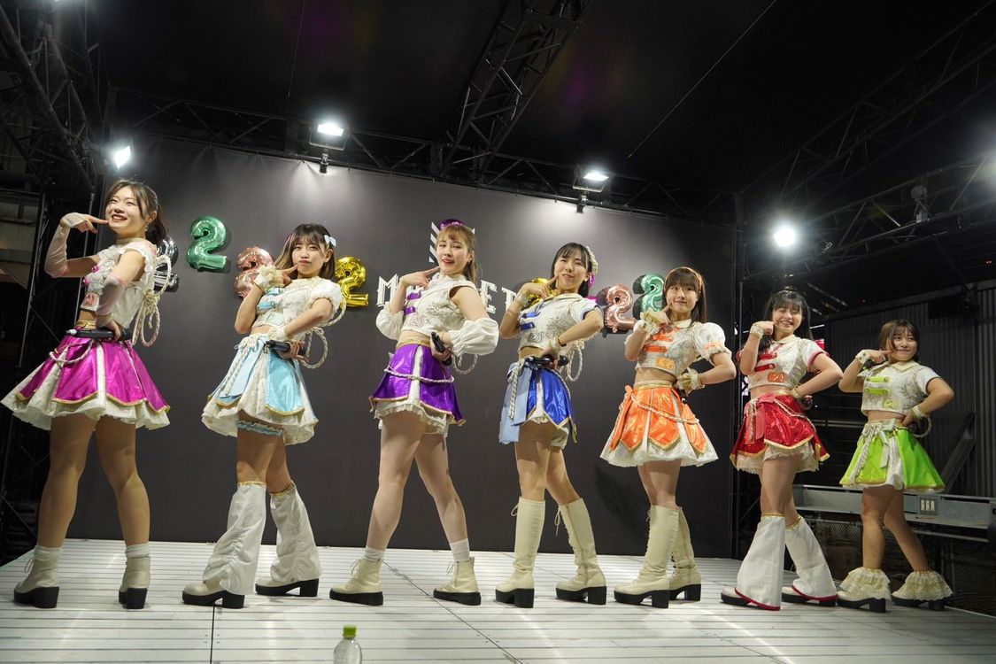 アップアップガールズ（２）＜2nd EP『Life Is Beautiful/シーユーだけ。/ Dong-Dong-Dong!!!!!!!!／ドレス／好きな人の好きな人』発売記念イベント＞MAG's PARK（2023年2月22日）