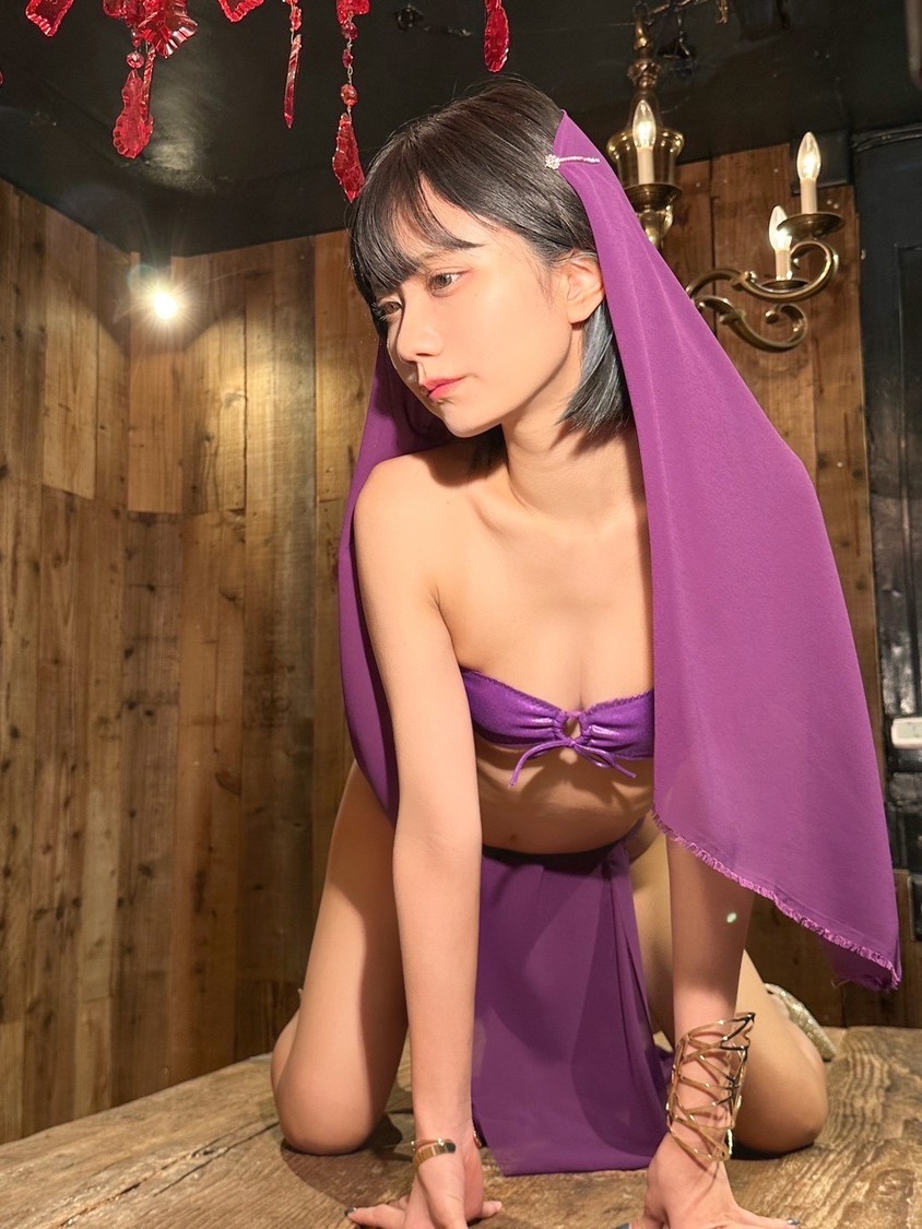 かれしちゃん『ヤングアニマル』5号オフショット