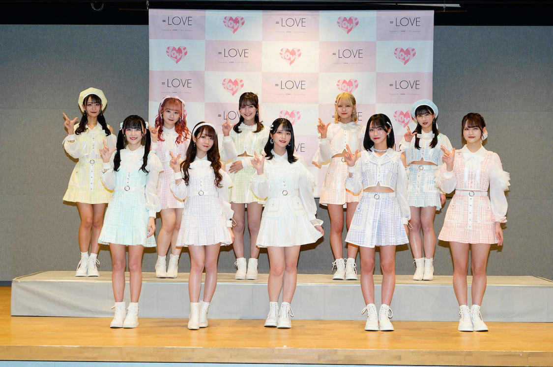 ＜＝LOVE 13thシングル「この空がトリガー」発売 記者発表会＞（2023年2月28日）