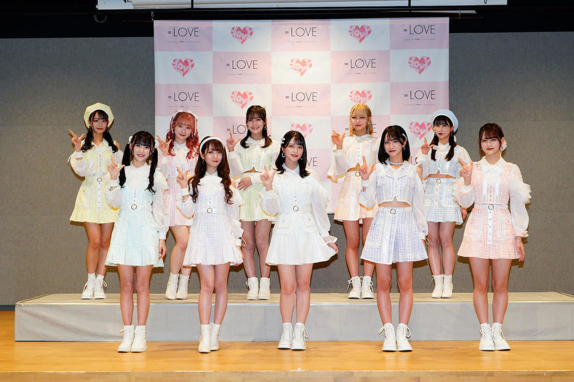 ＜＝LOVE 13thシングル「この空がトリガー」発売 記者発表会＞（2023年2月28日）