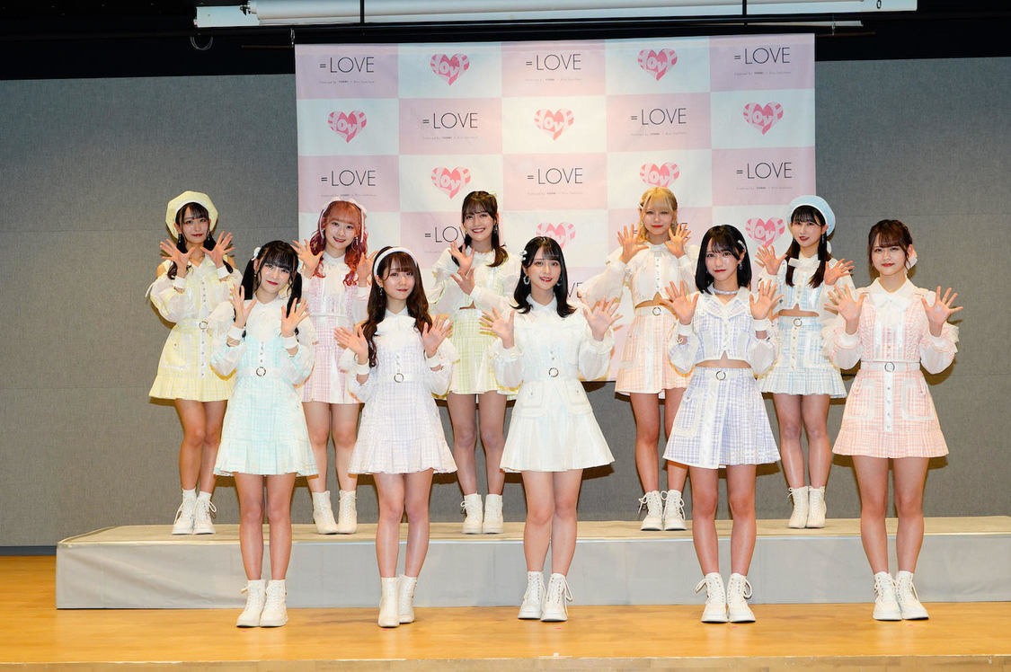 ＜＝LOVE 13thシングル「この空がトリガー」発売 記者発表会＞（2023年2月28日）