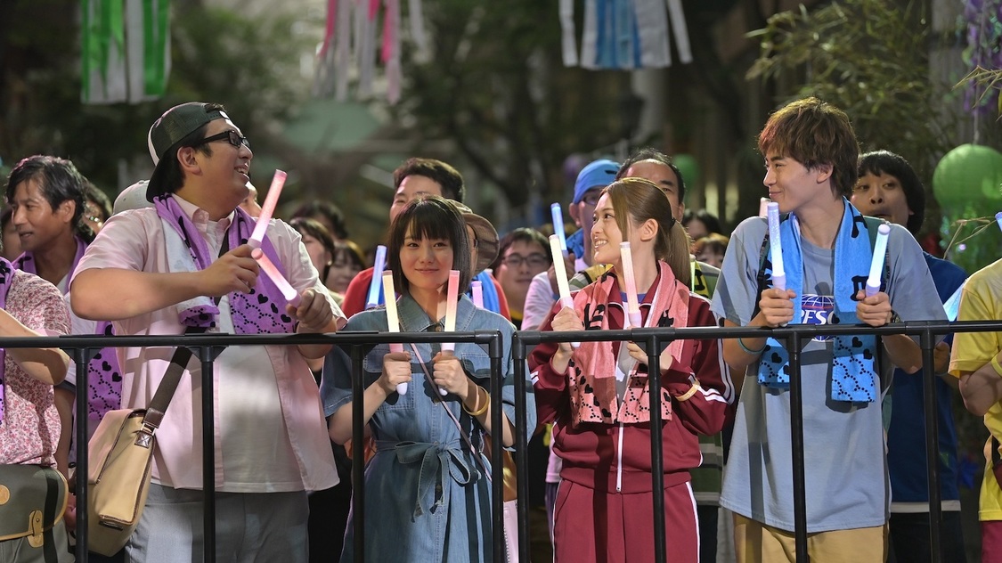 映画『劇場版 推しが武道館いってくれたら死ぬ』場面カット（©平尾アウリ・徳間書店／『劇場版 推しが武道館いってくれたら死ぬ』製作委員会）