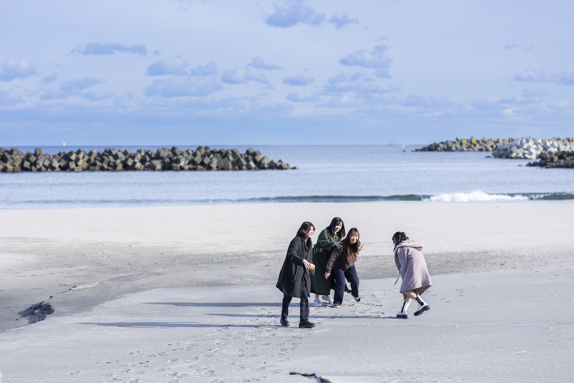 AKB48『じゃらん東北 2023‐2024』撮影の様子